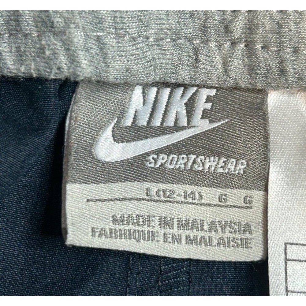 Nike Perfect Fit‎ Womens Running Shorts Large 12 - 14 Navy Blue Elastic Waist - Picture 5 of 7
